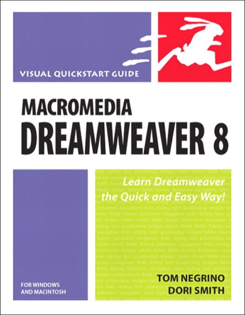 Book Macromedia Dreamweaver 8 for Windows and Macintosh: Visual QuickStart Guide free