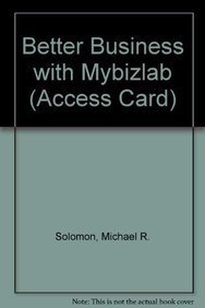 Book Better Business + Mybizlab Access Card free