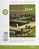 Book Student Value Edition for Problem Solving with C++ plus MyProgrammingLab with Pearson eText -- Access Card Package (8th Edition) free