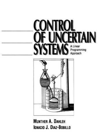 Book Control of Uncertain Systems: A Linear Programming Approach free