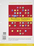 Book Business Statistics: A First Course, Student Value Edition (6th Edition) free