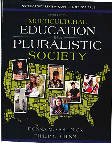 Book I.e. Multicutural Education in a Pluralistic Society 9th.edition Gollnick free