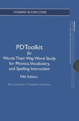 Book Renewal Access Code Card for Pdtoolkit for Words Their Way: Word Study for Phonics, Vocabulary and Spelling Instruction (Words Their Way Series) free