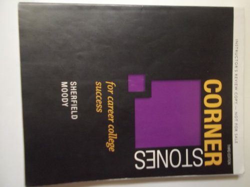 Book Cornerstones for Career College Success Third Edition - Instructors Review Copy Paperback free
