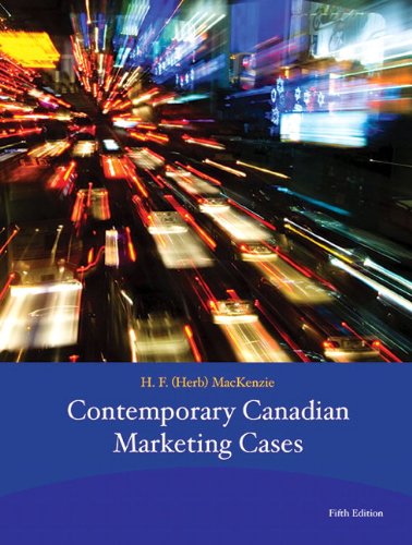 Book Contemporary Canadian Marketing Cases (5th Edition) [Paperback] free
