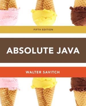Book Absolute Java (5th Edition) free