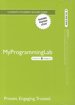 Book MyProgrammingLab with Pearson eText -- Access Card -- for Practice of Computing using Python (2nd Edition) (MyProgrammingLab (Access Codes)) free