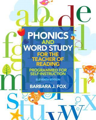 Book Phonics and Word Study for the Teacher of Reading: Programmed for Self-Instruction free
