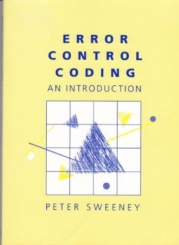 Book Error Control Coding free