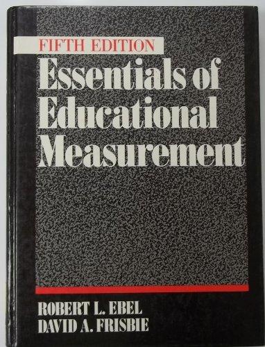 Book Essentials of Educational Measurement free