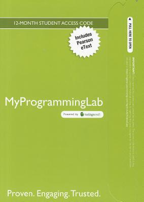 Book MyProgrammingLab with Pearson eText  --  Access Card  -- for Absolute Java (5th Edition) free