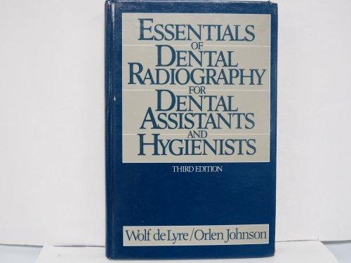 Book Essentials of Dental Radiography for Dental Assistants and Hygienists free