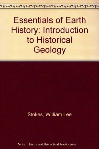Book Essentials of earth history: An introduction to historical geology free