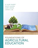 Book Foundations of Agricultural Education free