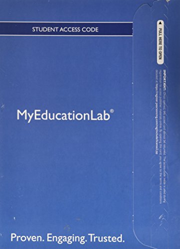 Book NEW MyEducationLab with Pearson eText -- Standalone Access Card -- for Child Development and Education free
