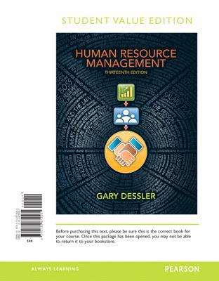 Book Human Resource Management free