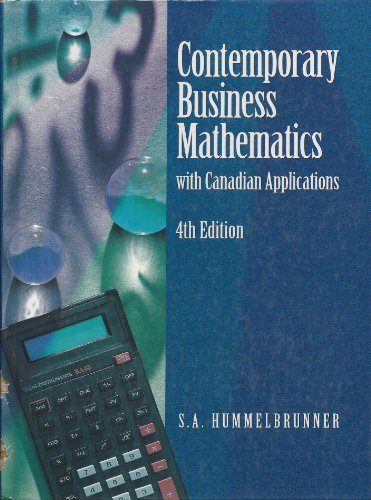 Book Contemporary Business Maths free