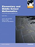 Book Elementary and Middle School Mathematics: Teaching Developmentally. free