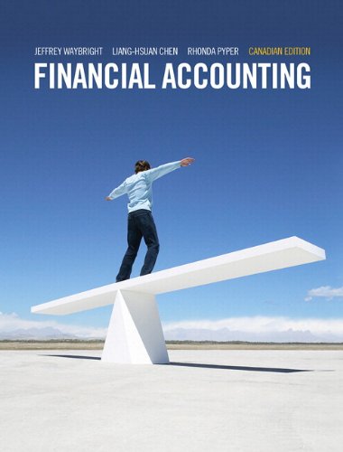 Book Financial Accounting, First Canadian Edition with MyAccountingLab free