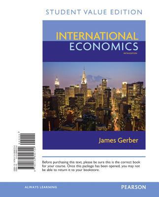 Book International Economics: Student Value Edition (the Pearson Series In Economics) free