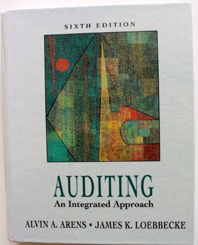 Book Auditing: An Integrated Approach (Prentice Hall Series in Accounting) free