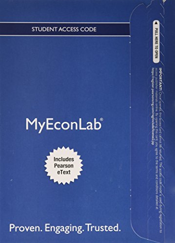 Book NEW MyEconLab with Pearson EText - Component Access Card (1-semester Access) free