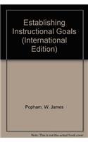 Book Establishing Instructional Goals free
