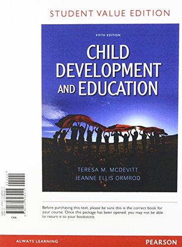 Book Child Development and Education, Student Value Edition Plus NEW MyEducationLab with Pearson eText -- Access Card Package (5th Edition) free