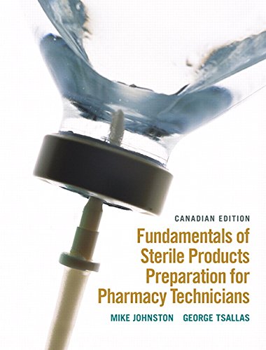 Book Fundamentals of Sterile Products Preparation for Pharmacy Technicians, free