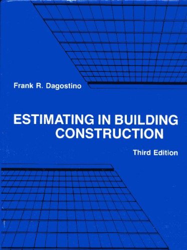 Book Estimating in building construction free