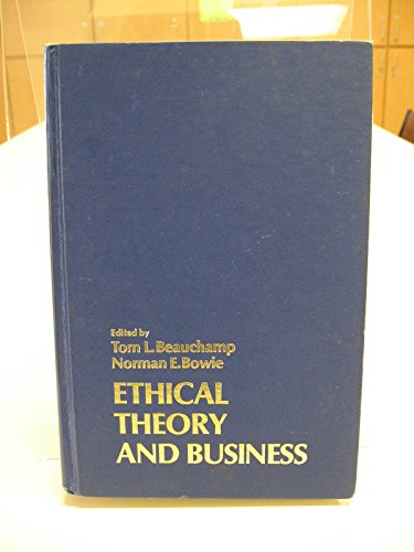 Book Ethical theory and business free