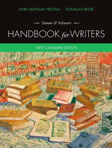 Book Simon &Schuster Handbook for Writers, Sixth Canadian Edition with MyCanadianCompLab (6th Edition) free