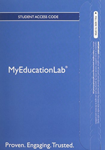 Book NEW MyEducationLab with Pearson eText -- Standalone Access Cards - for Classroom Management for Elementary Teachers free