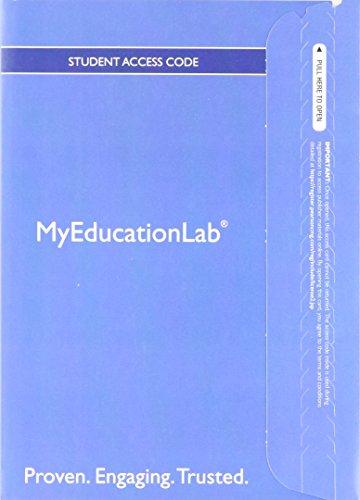 Book NEW MyEducationLab with Pearson eText -- Standalone Access Card -- for Comprehensive Classroom Management: Creating Communities of Support and Solving Problems free
