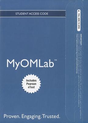 Book Principles of Operations Management New Myomlab With Pearson Etext Access Card (MyOMlab (Access Codes)) free