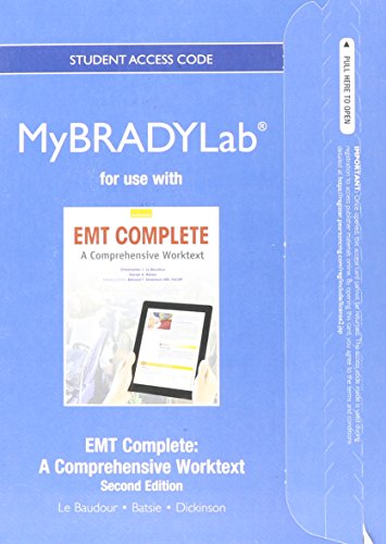 Book New Mybradylab Without Pearson Etext -- Access Card -- For Emt Complete free
