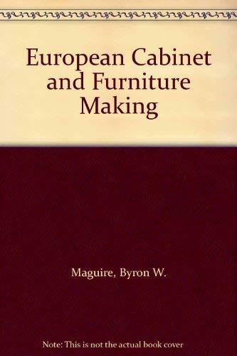 Book European Cabinet and Furniture Making free