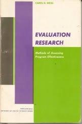 Book Evaluation Research: Methods of Assessing Program Effectiveness free