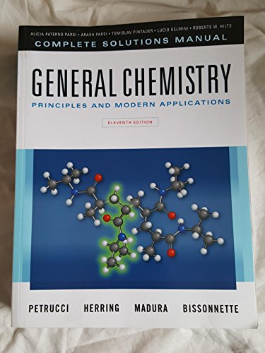 Book General Chemistry: Principles And Modern Applications Complete Solutions Manual free