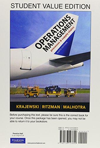 Book Operations Management: Processes and Supply Chains free