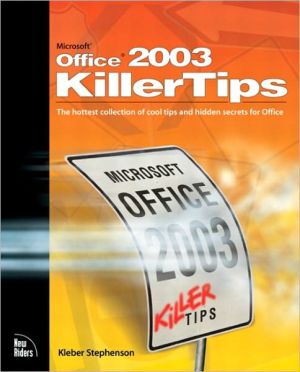 Book Microsoft Office 2003 Killer Tips free
