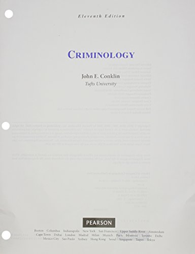 Book Criminology: Student Value Edition free