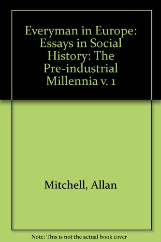 Book Everyman in Europe: Essays in social history (v. 1) free