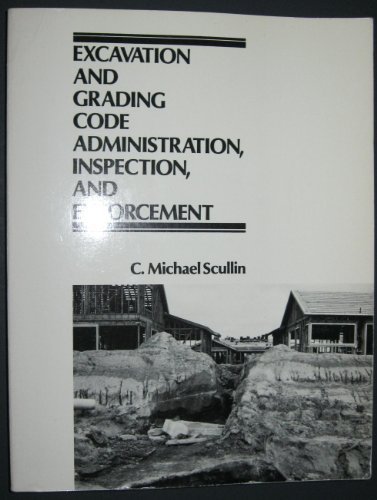 Book Excavation and grading code administration, inspection, and enforcement free