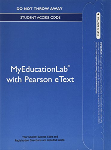 Book NEW MyEducationLab with Video-Enhanced Pearson eText -- Standalone Access Card -- for Foundations of American Education: Becoming Effective Teachers in Challenging Times free