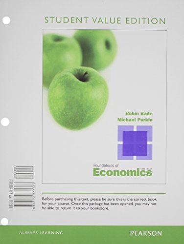 Book Student Value Edition for Foundations of Economics Plus NEW MyEconLab with Pearson eText -- Access Card Package (6th Edition) free
