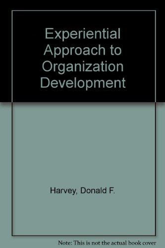 Book An Experiential Approach To Organization Development free