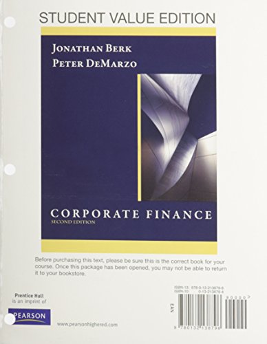 Book Corporate Finance (The Prentice Hall Series in Finance) free