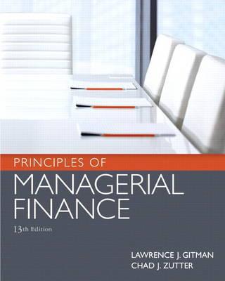 Book Principles of Managerial Finance + New Myfinancelab With Pearson Etext free