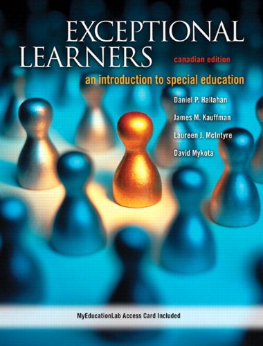 Book Exceptional Learners: An Introduction to Special Education, Canadian Edition with MyEducationLab free